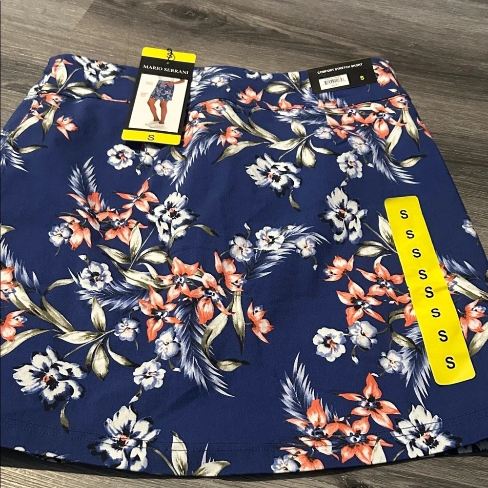 Floral Blue Women's Skirt